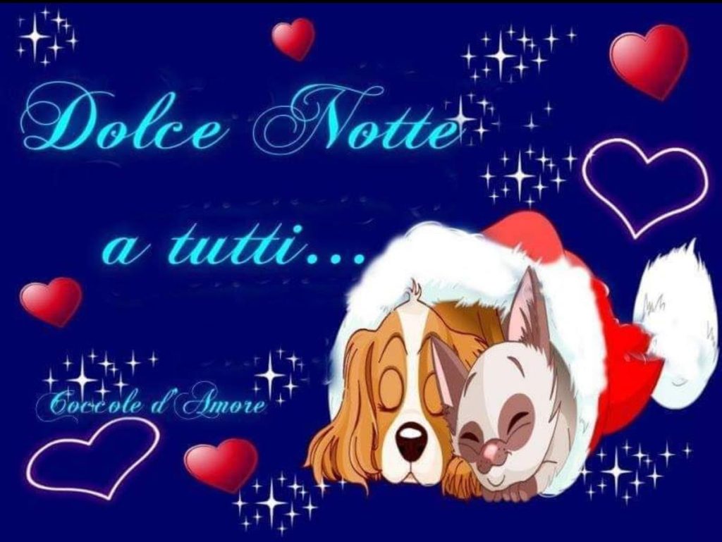 Dolce Notte a tutti...