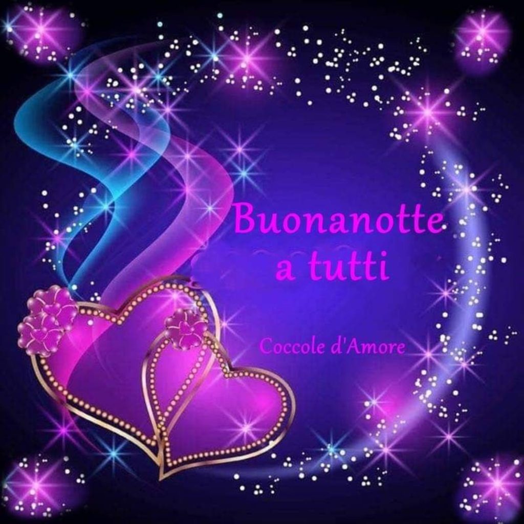 Buonanotte a tutti