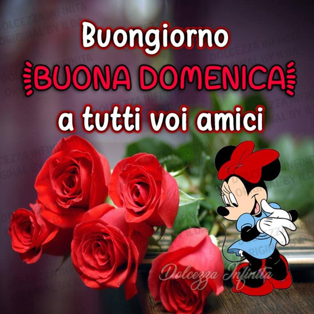 Buongiorno Buona Domenica a tutti voi amici