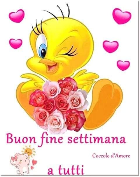 Buon Fine settimana a tutti