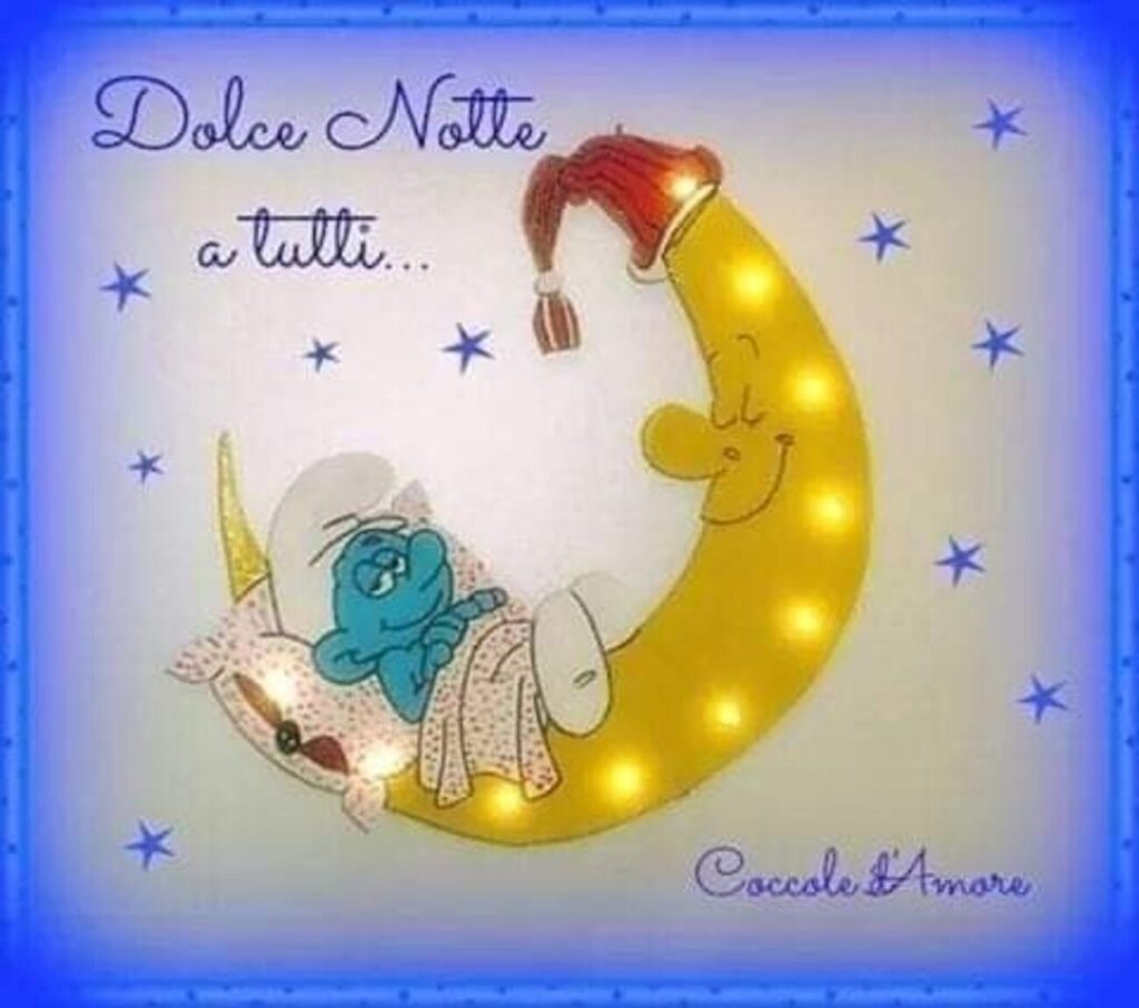 buonanotte i Puffi